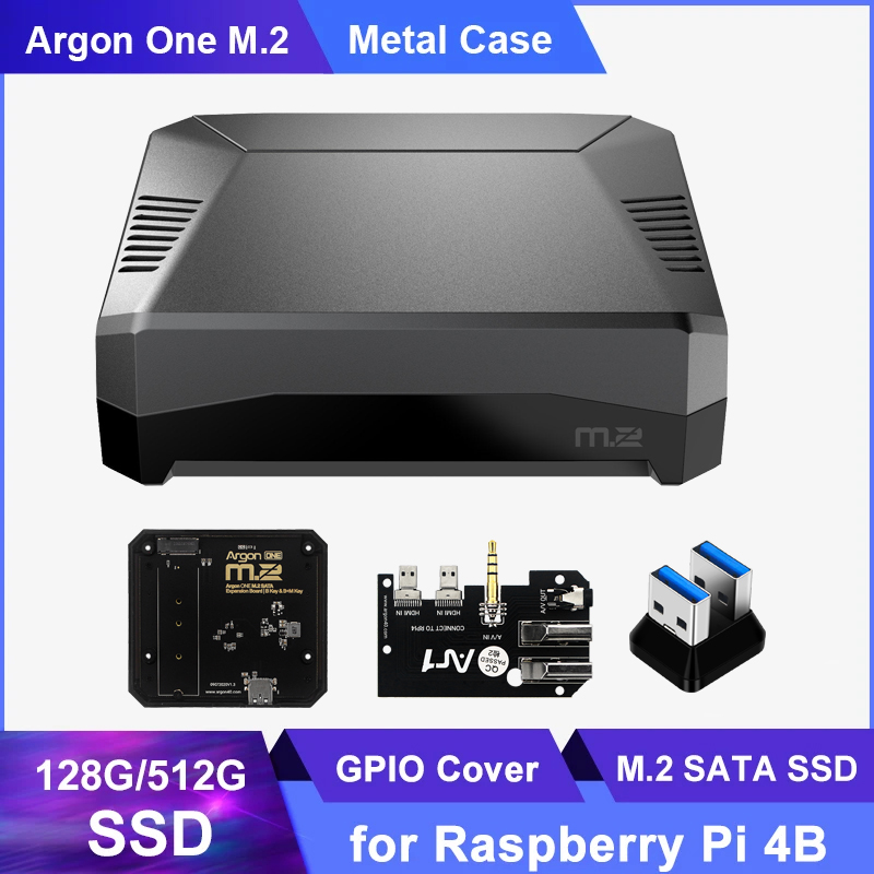 Argon One V3 M.2 Nvme Case - Raspberry Pi 4 Argon One M.2,